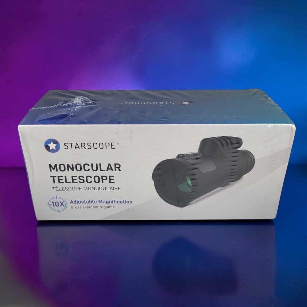 Starscope Monocular Telescope 10x Adjustable Magnification 30800